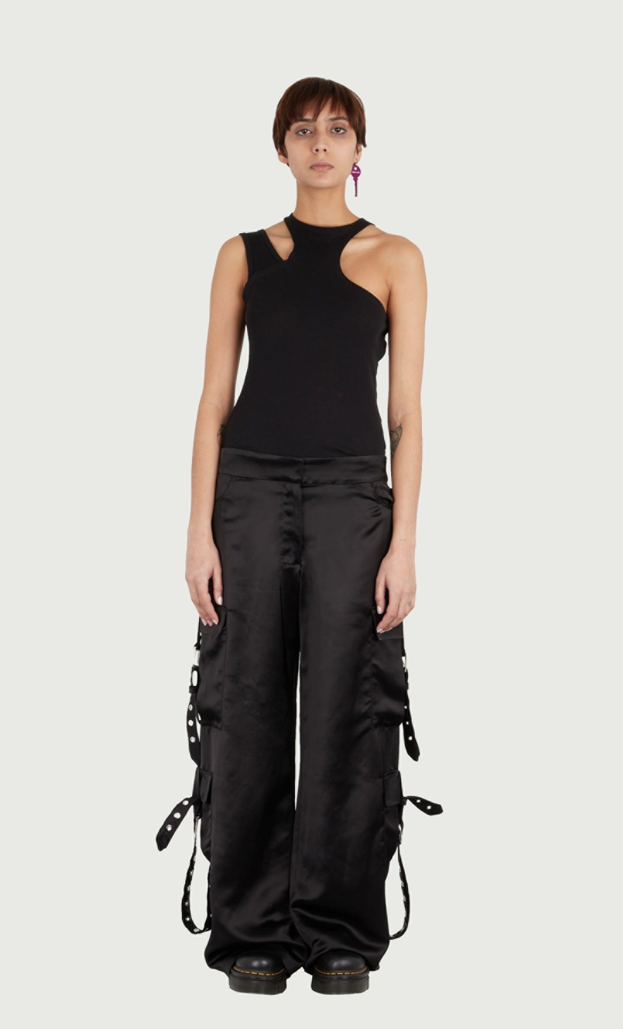 JEANNE FRIOT  CARGO BELT PANTS 